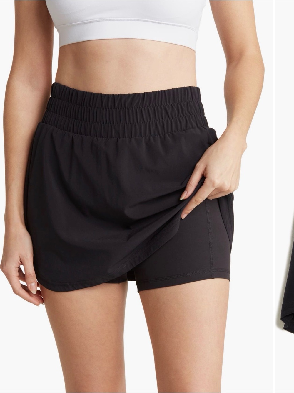 Zella Interval High Waist Skort